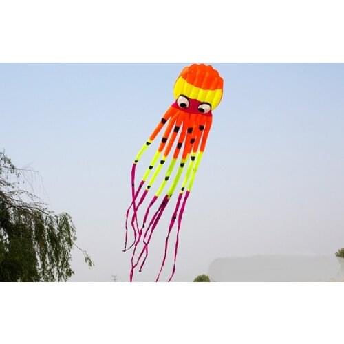 Soft kite-8m color tail soft octopus