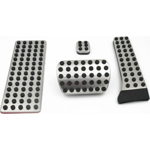 Stainless No Drill Steel Fuel Car Brake Pedal For Mercedes Benz AT C E S GLK SLK CLS SL Class W203 W204 W211 W212 W210