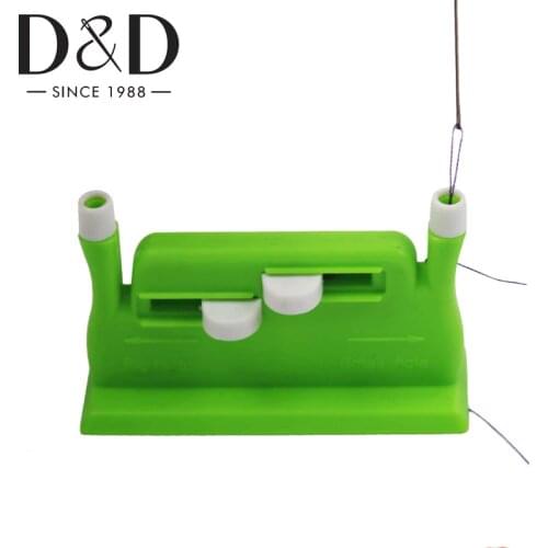 Useful 1pc Hand Needle Threader with 5pcs Sewing Needle Threader DIY Needlework Sewing Tools Needles Insertion Accessories