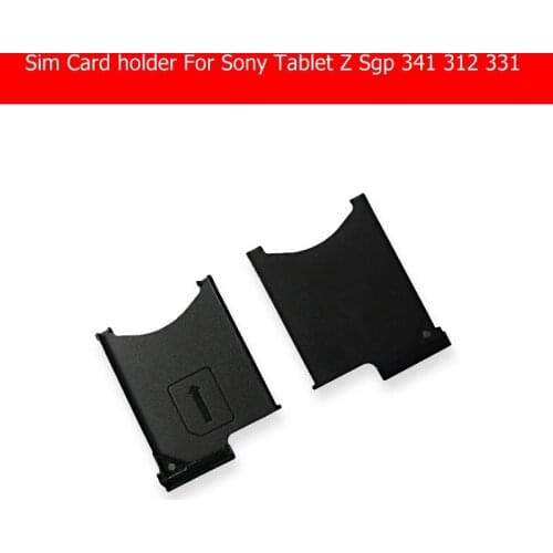 Genuine Sim Card Slot Holder for Sony Tablet Z Sgp 341 331 312 Sim Card Tray For Sony SGP341 SIM card socket adapter Replacement