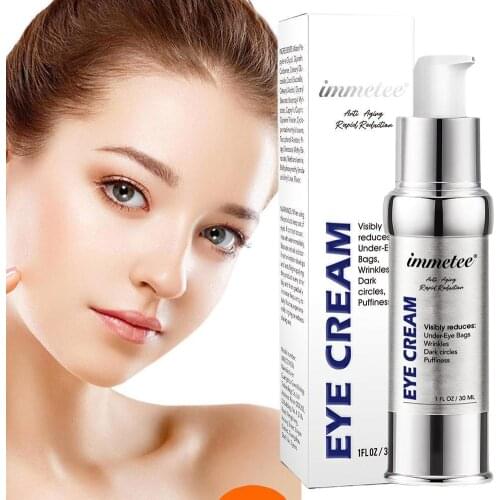 30g Eye Cream Peptide Viatamin E Retinol Hyalunronic Acid Ceramide Protein Coconut Oil Reduce Under-eye Bag Dar Circles Nursing