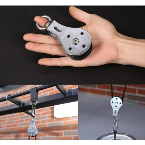 Home Gym Roller Bearing Lifting Pulley Mute Lifting Wheel Draw Fixed Pulley