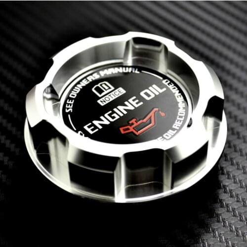 Silver Aluminum ENGINE Oil Cap for 92-95 FORD TELSTAR V6 2.5L KLDE ENGINE 93-97 FORD PROBE GT V6 2.5L KLDE KLZE ENGINE