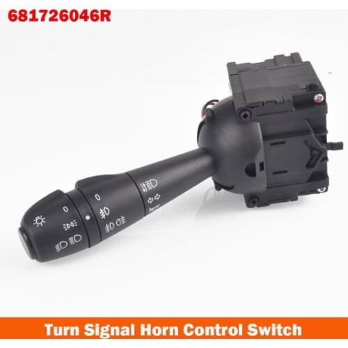 Left Turn Signal Horn Control For Dacia Dokker Duster Lodgy Logan Sandero 251682 8201167988 681726046R 255405056R 255400337R