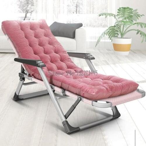 Recliner Folding Lunch Break Siesta Bed Office Backrest Couch Balcony Home Leisure Lazy Chair Beach Chair