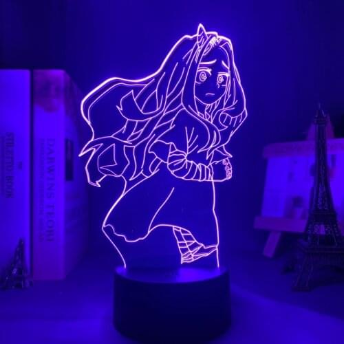 Anime My Hero Academia Eri Led Night Light Lamp for Bedroom Decoration Birthday Gift Eri 3d Lamp My Hero Academia
