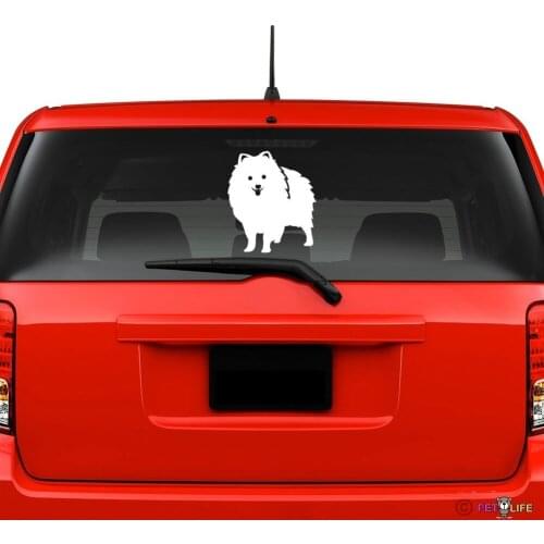 Pom Windshield Sticker Vinyl Auto Window pomeranian computer decals