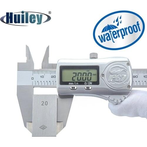 Waterproof Digital Vernier Caliper Oil-proof Stainless Steel Electronic Caliper High Quality Tester Measuring Workpiece Tools