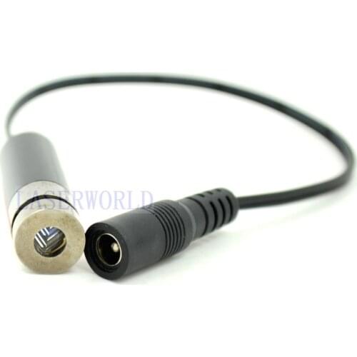 XL-M 650nm 5mW Focusable Red Laser Cross Module 13x42mm 3-5VDC W/Adapter