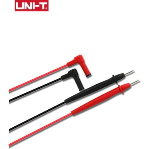 1 Pair CAT 600V 1000V 10A UT-L20 Multimeter Clamp Meter Probe Test Lead 900mm Universal Needle Tip