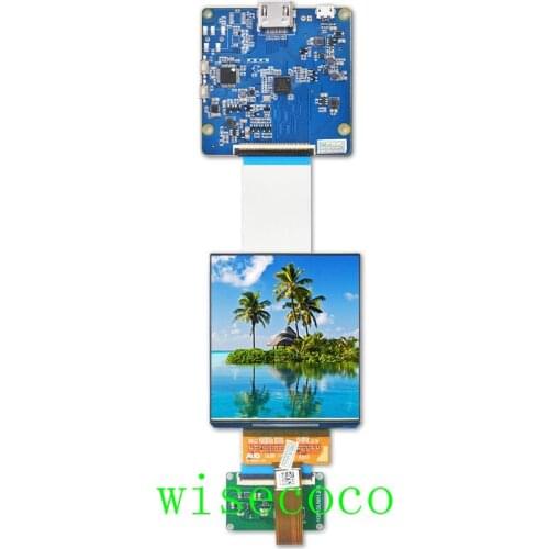 3.81 inch AMOLED dual lcd 1080*1200 oled display with to MIPI drive board for DIY VR Set