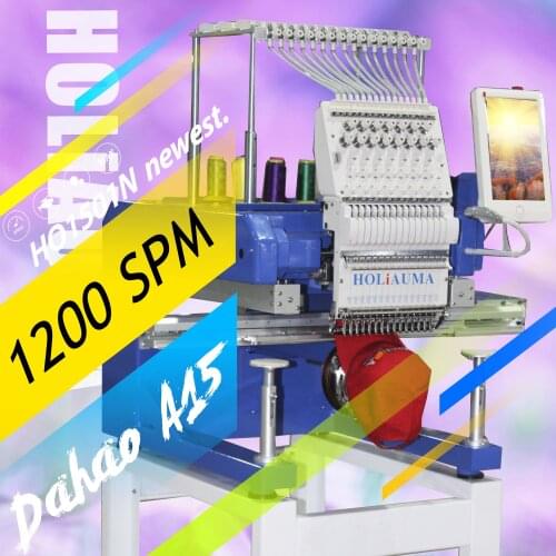 3 Years Quality Warranty!!!T Ajima Similar 1 Head High Effciency 15 Needles Pfaff Embroidery Machine for Sale Price