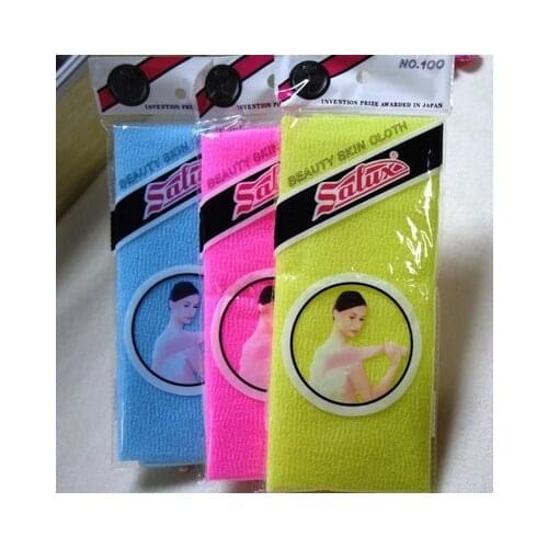 Japanese boutique nylon scrub beauty shower gel shower cleaning exfoliating towel cloth 5pcs