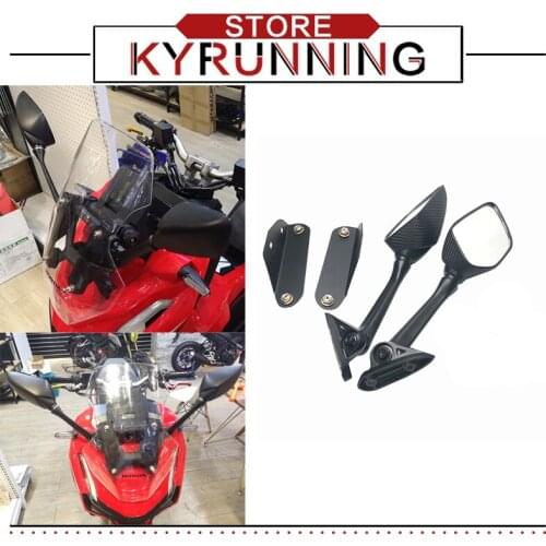Modified Motorcycle Accessories rear view mirror front Stand Holder bracket windshield bracket for ADV150 adv150 2018 2019