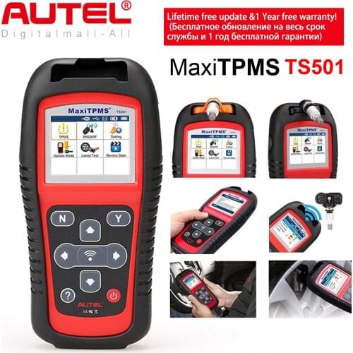 Autel MaxiTPMS TS501 TPMS Service OBD2 Scanner Car Diagnostic Tool Car Scanner Diagnostics OBDII Code Reader Upgraded of TS408