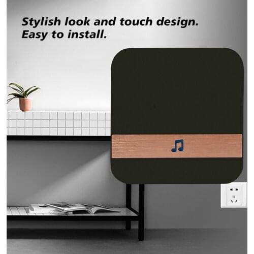 433MHz Wireless Wifi Smart Video Doorbell Indoor Receiver Smart Visual Accessory Chime Music Receiver Home Security Door Bell