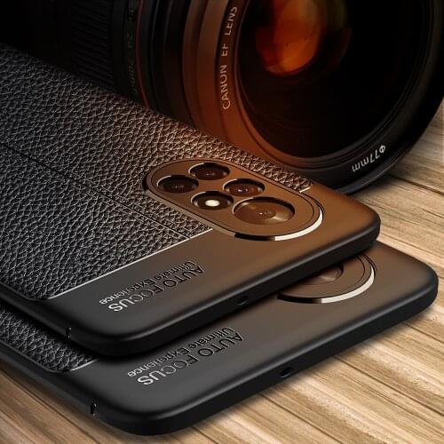 Carbon Fiber Coque Cover 6.0For Huawei P30 Case For Huawei P30 P40 Lite E Pro Nova 4E 6 SE 6SE Y7P Phone Back Coque Cover Case