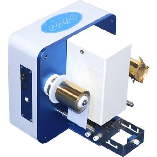 Cylinder Bronzing Machine Test Tube Hot Stamping Machine Round Tube Printer Advertising Pen Spray Glue Logo Bronzing Machine