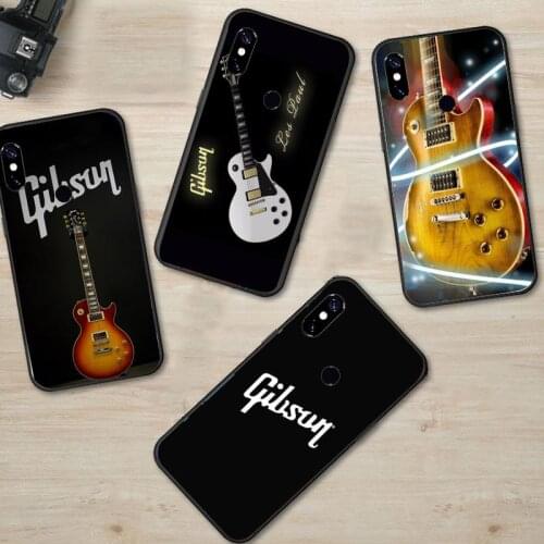Gibson Guitar coque shell capa cover Phone Case For Xiaomi Redmi Note 4 4x 5 6 7 8 pro S2 PLUS 6A PRO