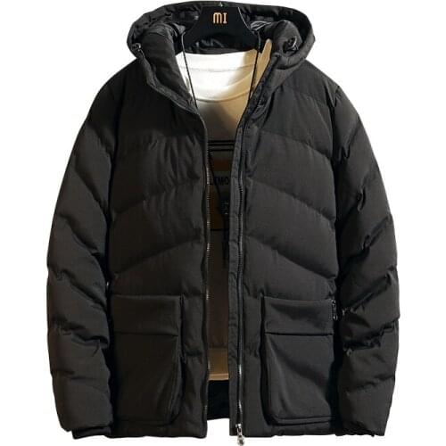 Bormandick jacket winter men winter jacket men Brand Fashion Casual Slim Thick Warm Mens Coats Parkas Autumn KXP18-H43 90 (2) P