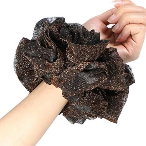 Fashion Muslim headwear for women Scrunchie Volumising Hijab Plain Big Hair Ring Tie Bun Clip Hijab Scarf Volumizer Scarf