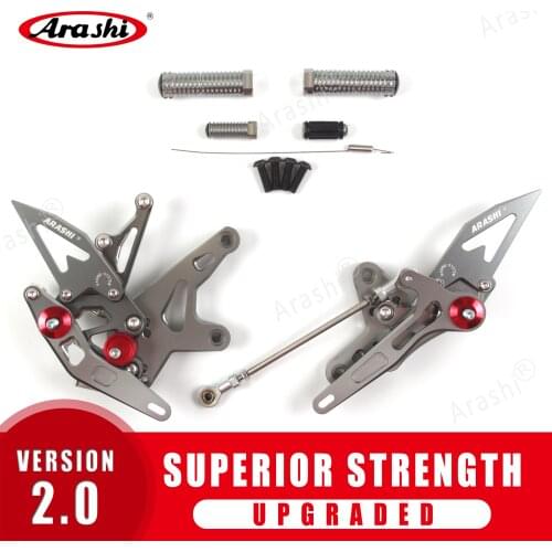 Ninja-400 Z400 CNC Adjustable Footrest For KAWASAKI Ninja 400 2018 2019 Pedals Motorcycle Accessories Foot Pegs Accessories