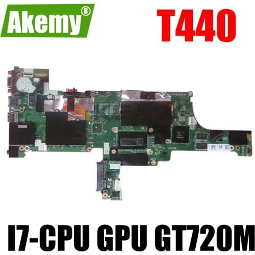 NM-A101 For Lenovo Thinkpad T440 notebook motherboard VIVL0 NM-A101 with I7 CPU GPU GT720M DDR3 100% Fully Tested