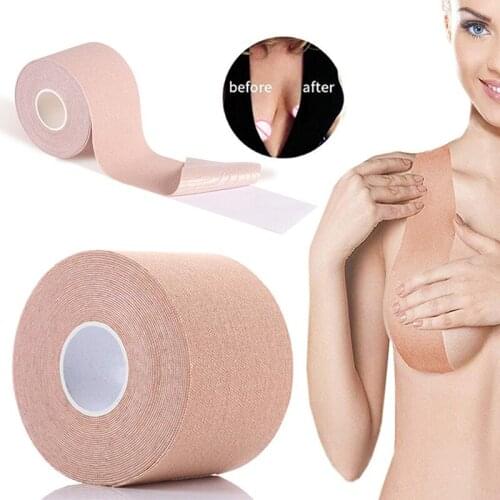 NEW Tape Push Up Bra Seamless Strapless Sexy Underwear Women Accessories Instant Lift Invisible Nipple Cover Adhesive Bralette