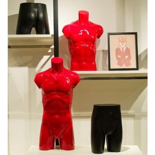 New Style Colorful Mannequin Red Mannequin Torso Best Quality On Sale