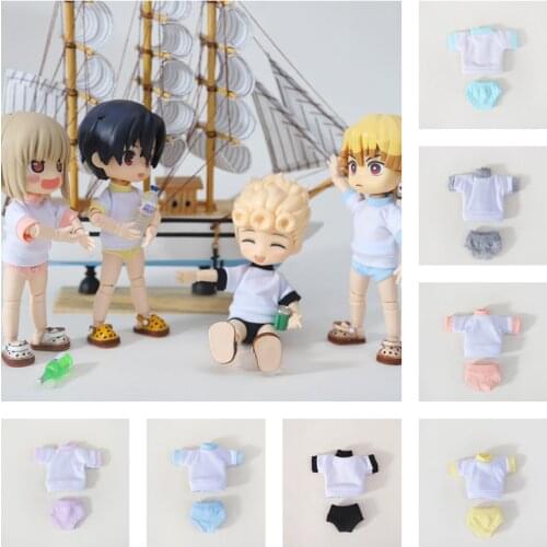 Obitsu11ob11 Meijie pig Mini azone12cu poche clothes multicolor suit