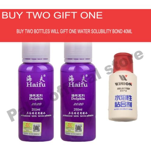 HAIFU dolphin Table Tennis Speed Glue 250ml Sponge Booster Effect Whale Tune Synthetic Glue Original HAIFU Ping Pong Glue