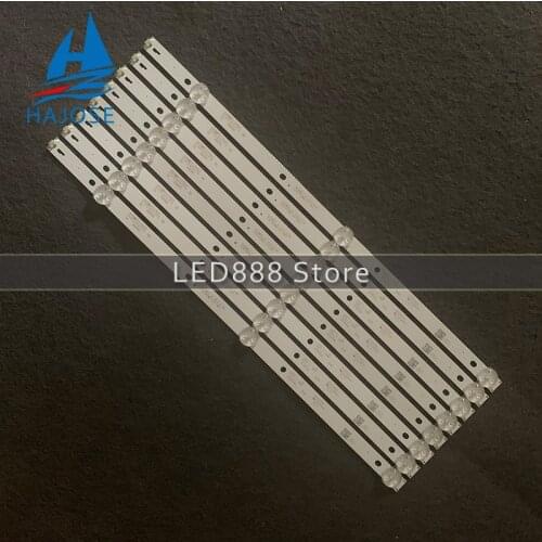 LED backlight strip for TCL Y43G1B LE43E6850 43PFS4062 43PUH6002/96 43PUH6002 LE43M3570 4708-K43WDC-A1113N11 A3113N11 A2113N11