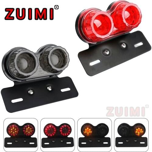 Motorcycle LED Tail Lights Suitable for Suzuki Predator VZ800 Suitable for Honda Transalp XL700V Suitable for Yamaha TMAX 530