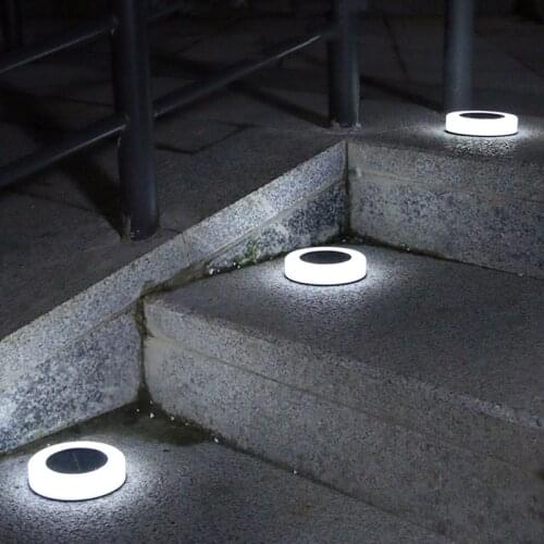 Solar Led Light Garden Decoration Outdoor Street Lamp Waterproof Solar Panels Terrace Garden Lights Stair Lawn Lamp for Pathway