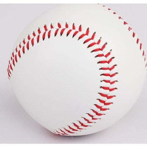 1 Pcs Standard Size Pvc Leather Baseball Suture T-Ball Suitable for Play Practice Training Competition