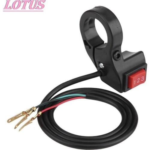 1PCS 22mm 7/8in Eléctrico 3 Velocidad Módulo Manillar Cambio De Cambio Para Motocicleta Scooter Motocicleta Interruptor Hotsale