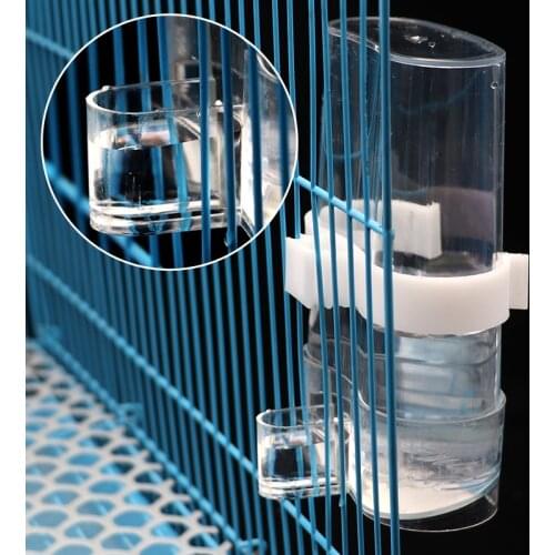 10Pcs Birds Feeders Automatic Water Trap Birds Cage Supplies Bird Cage Accessories Bird Drinking Fountain Parrot Utensils