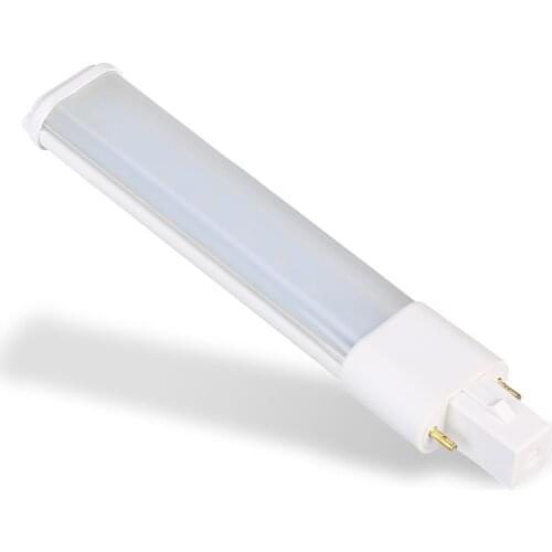 20pcs G23 4W 6W 8W LED Bulb Tube Lamp 2pin Base led PL Tube replacement PLS 110V 220V LED Horizontal Insertion Tube