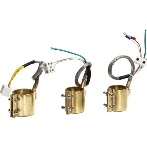 70mm Inner Diameter 45~60mm Height Brass Band Heater 110V/220V/380V 450W/500W/600W Electric Heating Element