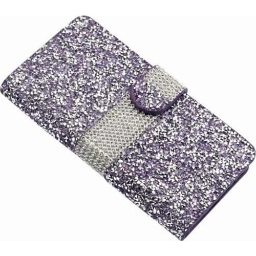 Bling Bowknot Crystal Diamond Case For iphone X 6 6S 7 8 plus Flip Cover Fundas for Samsung galaxy S7 edge S8 S9 A8 PLUS Note 8