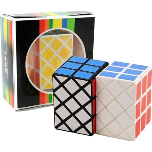 DianSheng Long Brick Magic Cube 3x3x3 Ancient Double Fish Speed Cubes Educational Toy