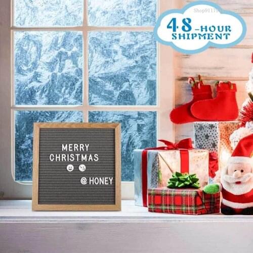 10 * 10 felt letter message board felt letterboard photo frame with plastic bracket with letters bulletin board