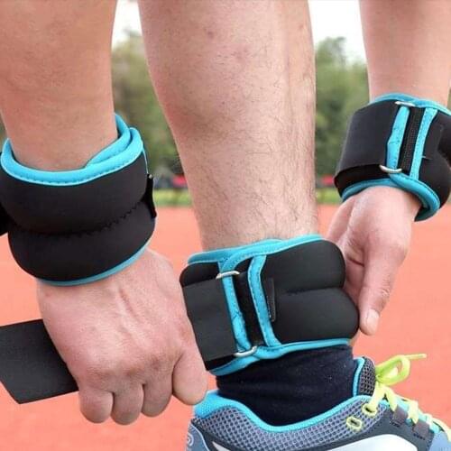 Fitness Equipment Ankle Strap Padded Double D-ring Adjustable Ankle weight Leg Training Brace Support Sport Safety Abductors