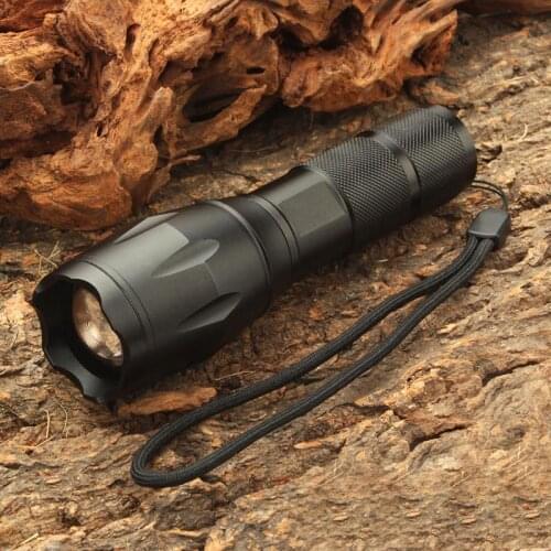 UltraFire 18650 Flashlight XML-T6 Transmitter Luz Bulb 5 Mode Zoom Tactical Torch Lantern Hunting Waterproof Flashlight
