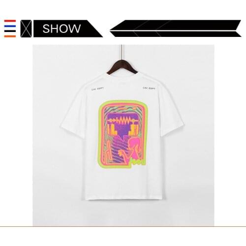 Cavempt 20ss CE new short sleeve mens and womens trendy online chat girls trendy printed T-shirt