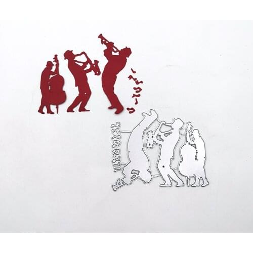 Julyarts Band Metal Cutting Dies Stencil Dies Scrapbooking Soldes Carbon Steel Silver DIY Scrapbook Paper Album Embossing