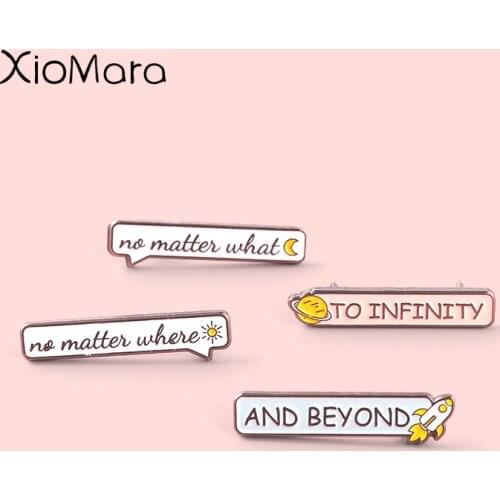 Cute Cartoon Post-It Notes Enamel Pins Sticky Notes Message Infinity Notes Beyond Lapel Clothes Metal Badge Hat Jewelry For Kids