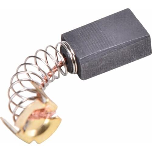 10pcs Mini Drill Electric Grinder Replacement Carbon Brushes Spare Parts for Electric Motors Rotary Tool 6x10x17mm