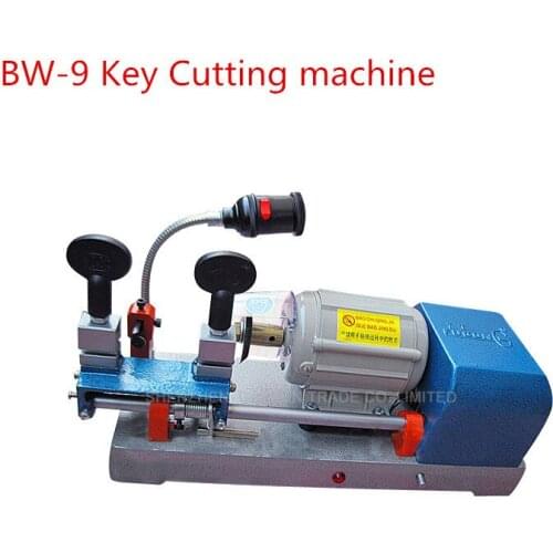 New Multi-Functional Chucking Key Duplicating Machine 220v/50hz Key Making Equipment For Locksmith BW-9