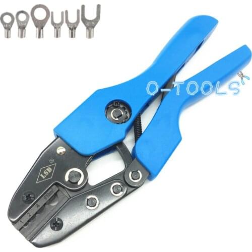Cable crimp lugs crimping tools 17-7AWG non-insulated terminal clamp crimp pliers AN-10 multi crimper